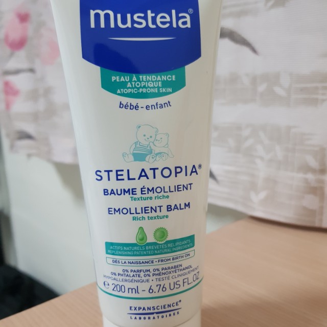 mustela stelatopia emollient balm 200 ml