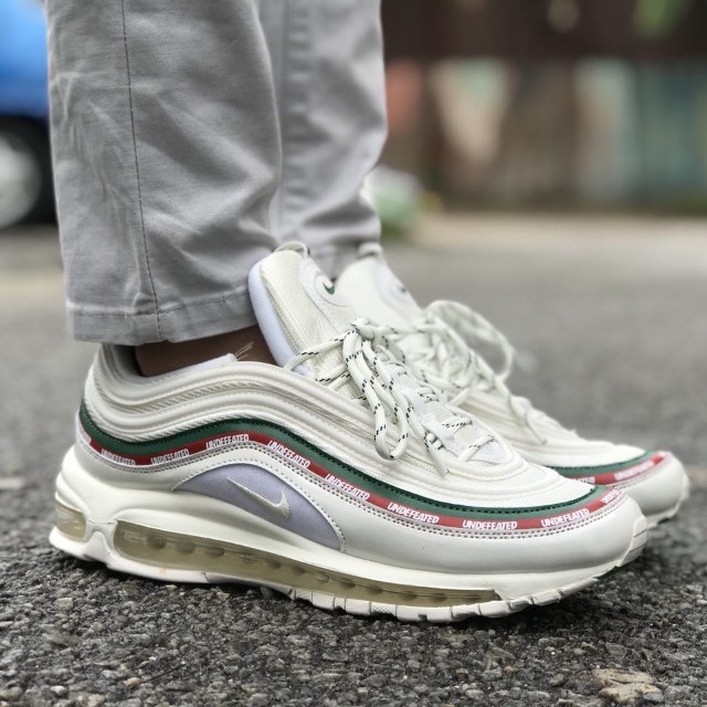 Nike Air Max 97 x Undefeated White Nike Air Max 97 x Undefeated White