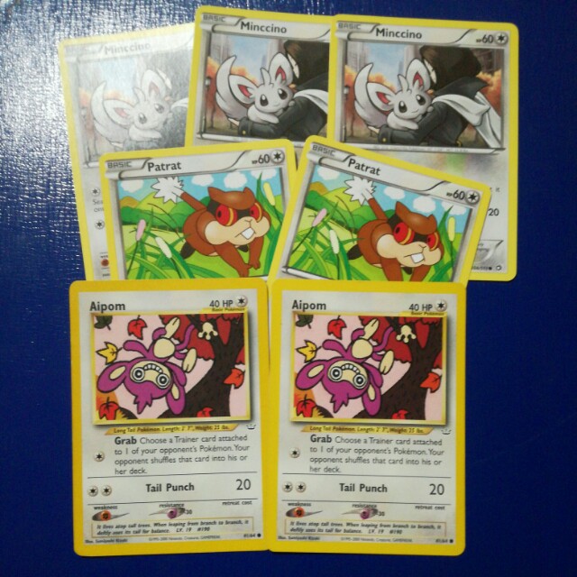 Pokemon Tcg English Normal Pokemon Duplicate Set Toys Games Board Games Cards On Carousell It is vulnerable to fighting moves. carousell