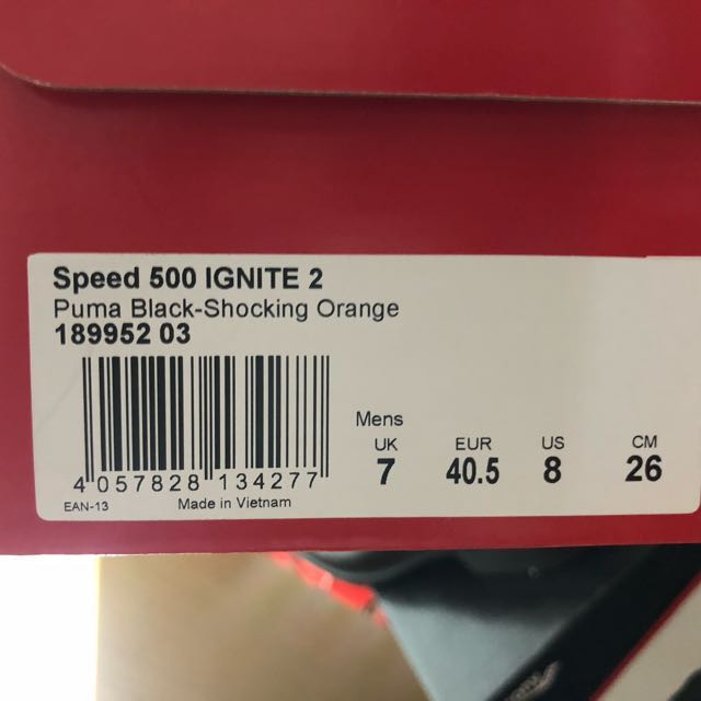 Puma speed 500 sales ignite running shoes