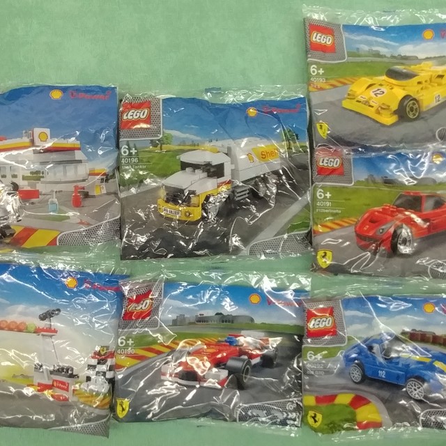 Shell Ferrari Lego Series 2 Limited Edition set, Hobbies & Toys, Toys ...