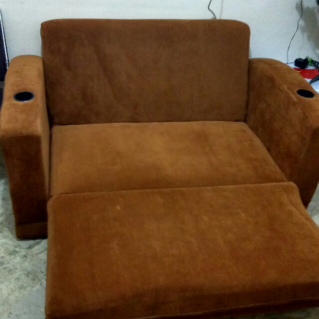Sofabed Sofa Lipat Second Perabotan Rumah Di Carousell