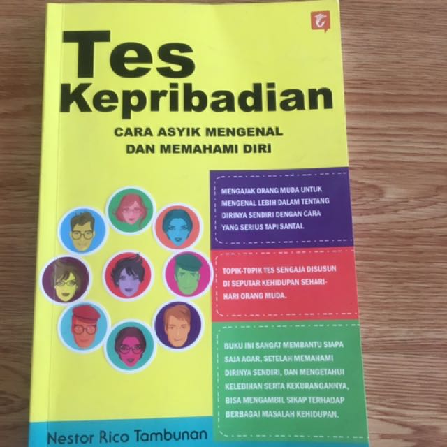 Tes Test Kepribadian Psikotes Psikologi Buku Latihan Bahasa Indonesia Seru Personality Buku Alat Tulis Buku Pelajaran Di Carousell