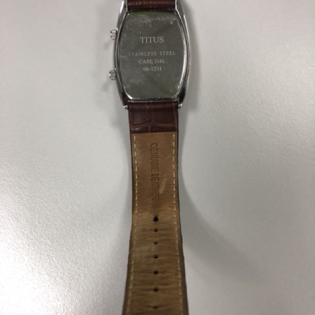 Titus Stainless Steel Case 316L 06 1231