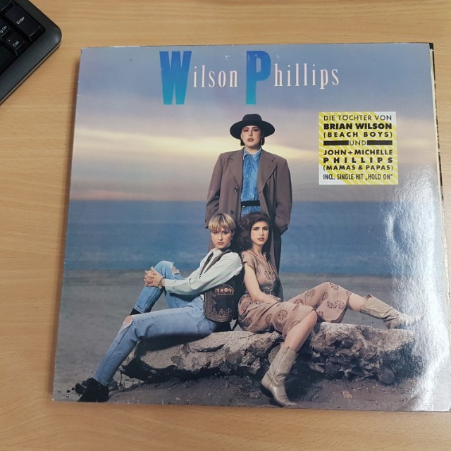 Wilson Phillips Self Titled Vinyl LP Original Pressing Rare, Hobbies & Toys, & Media, Vinyls on Carousell