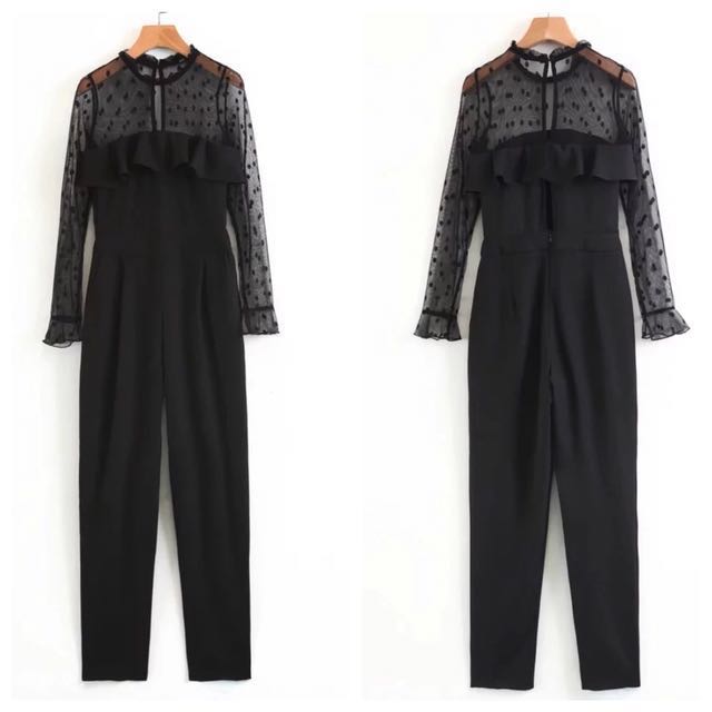 jumpsuit sheer