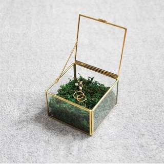 Jewelry Box Brass
