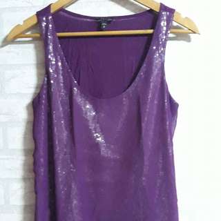 Party top (sheer - sequins top)