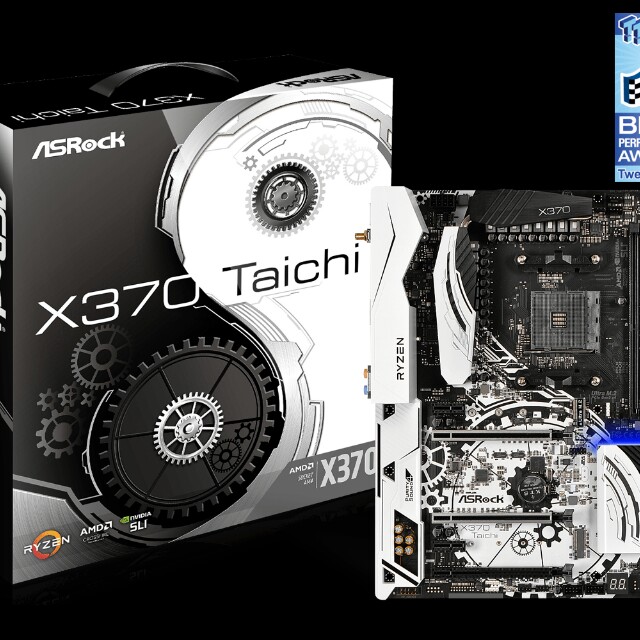 Asrock X370 Taichi AMD Ryzen Motherboard Computers Tech Parts Accessories Computer Parts on Carousell