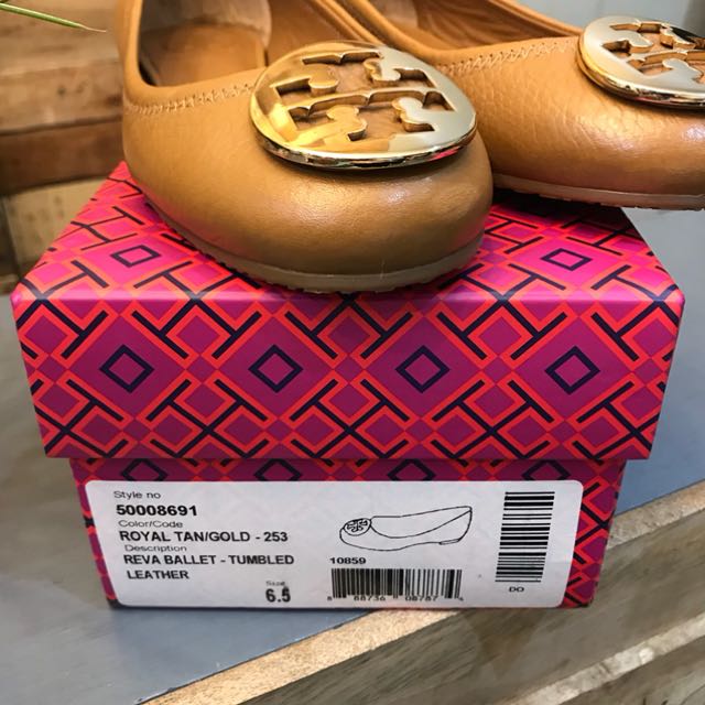 Authentic Tory Burch Reva Ballet Flats, Women's Fashion, Footwear, Flats &  Sandals on Carousell