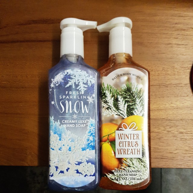 Bath And Body Works Hand Soap Bundle Of 2 Health Beauty Bath Body On Carousell