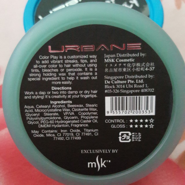 Bn Msk Urbane Color Play Clay Beauty Personal Care Men S Grooming On Carousell