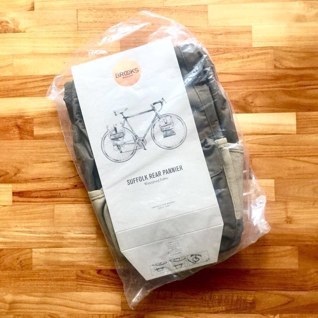 Brooks england clearance suffolk rear pannier