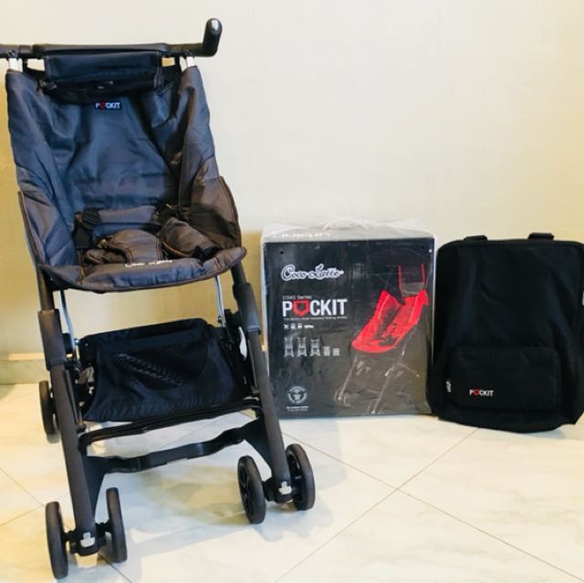 Cocolatte Pockit Stroller Recline 789 denim blue Babies