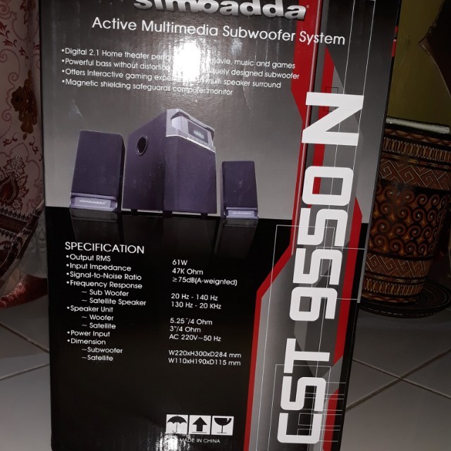 Simbadda speaker cst 9550 n on sale