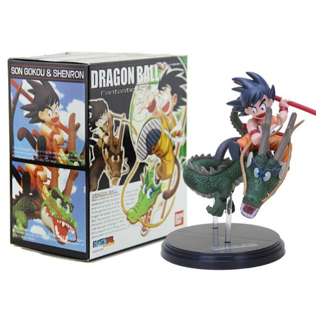 Dragon Ball Z Super Saiyan Goku Dragon Riging Pvc Action Figurine