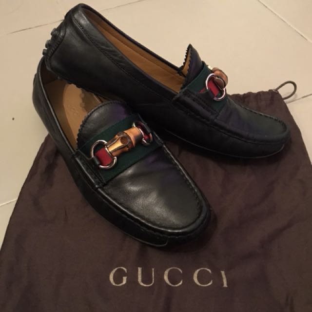 Gucci bamboo shoes deals