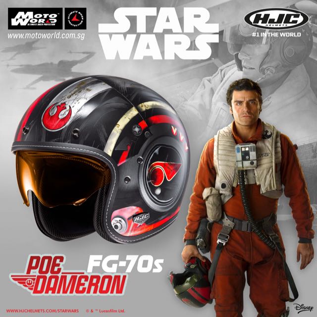 Hjc Starwars Resistance Fg 70 Helmet Motorbikes Motorbike