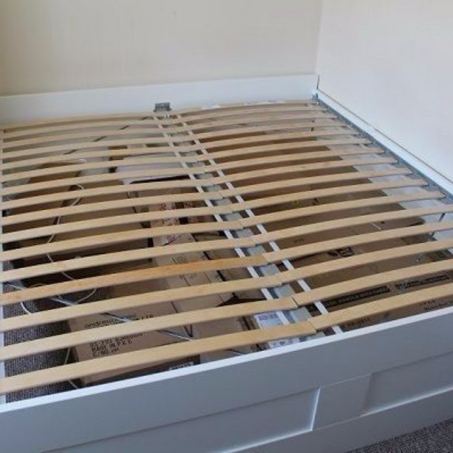 IKEA Brimnes Bed (FRAME ONLY), Furniture & Home Living, Furniture, Bed Frames & Mattresses on