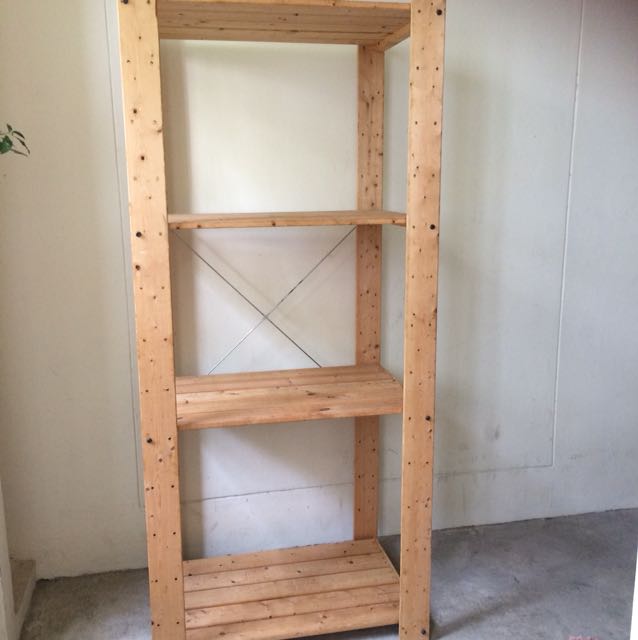 Ikea Shelving System 4 Tier Furniture Shelves Drawers On Carou Photo