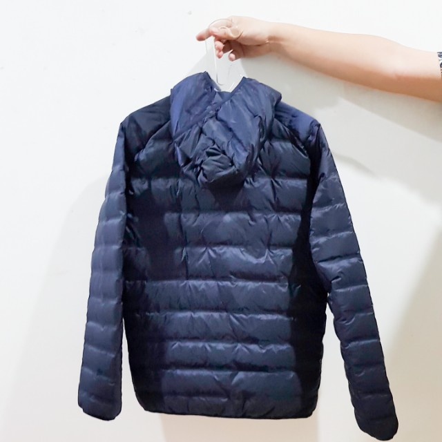 Jaket Musim Dingin Uniqlo Heattech Heat Tech winter navy
