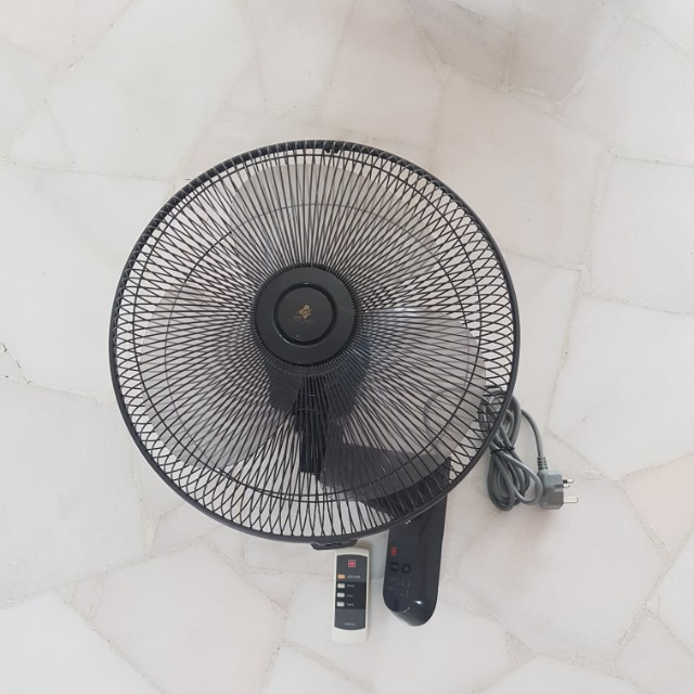 Kdk Remote Wall Fan M40ms Home Appliances On Carousell