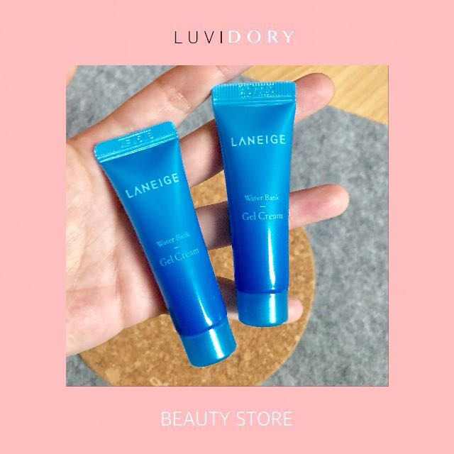 Laneige Water Bank Gel Cream 10ml Mini Sample Trial Size Kesehatan Kecantikan Kulit Sabun Tubuh Di Carousell