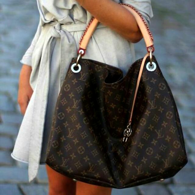 Lv artsy deals monogram bag