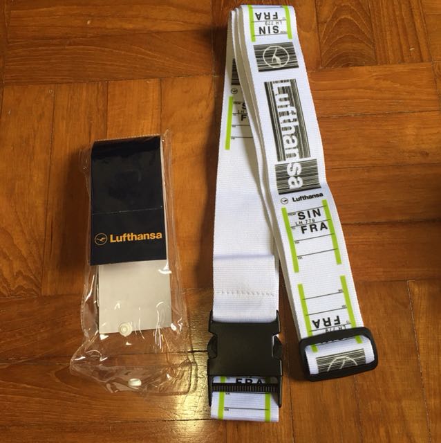 lufthansa luggage strap