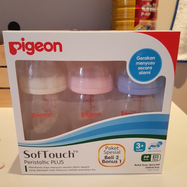 pigeon soft touch wide neck