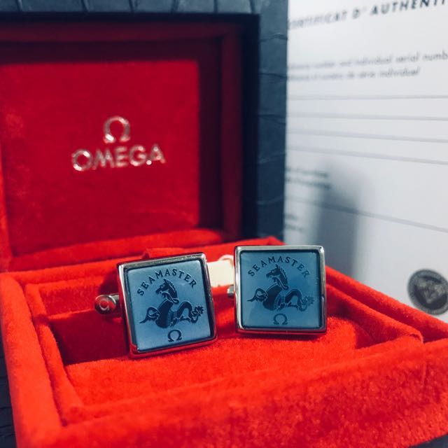 Omega seamaster 2025 cufflinks