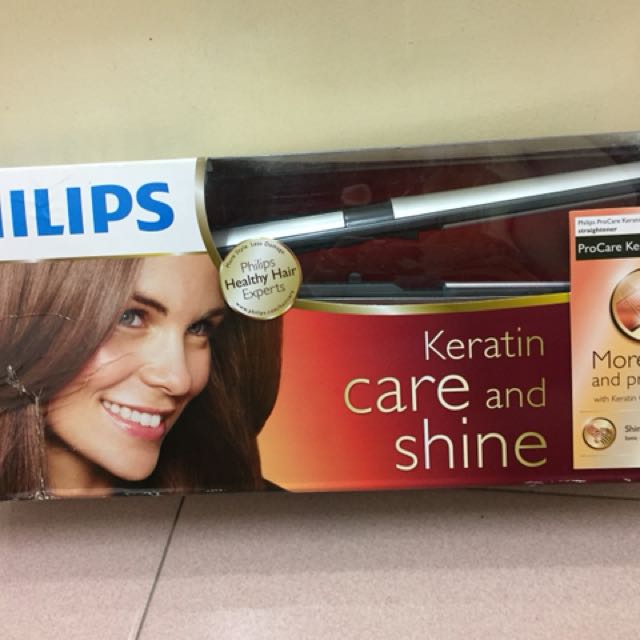 philips pro keratin hair straightener