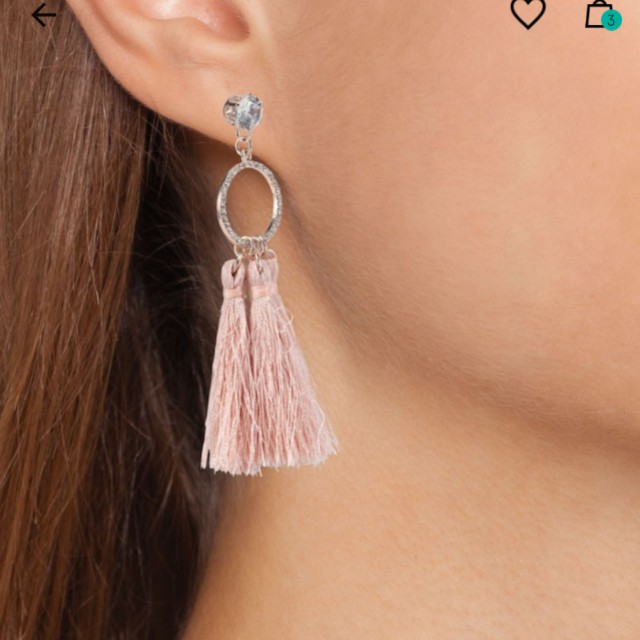 River island tassel earrings discount