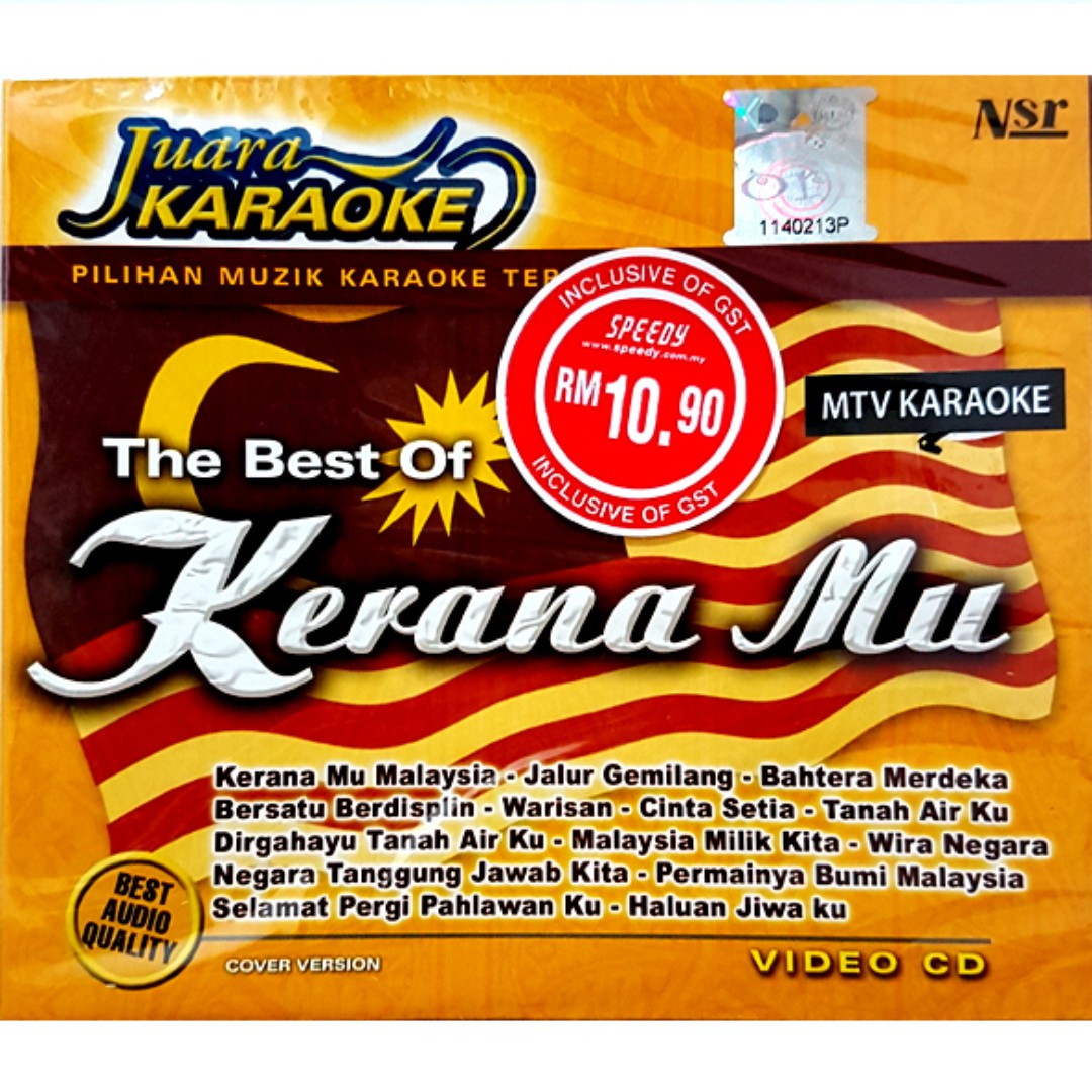 The Best Of Kerana Mu VCD Karaoke, Music u0026 Media, CDu0027s, DVDu0027s 