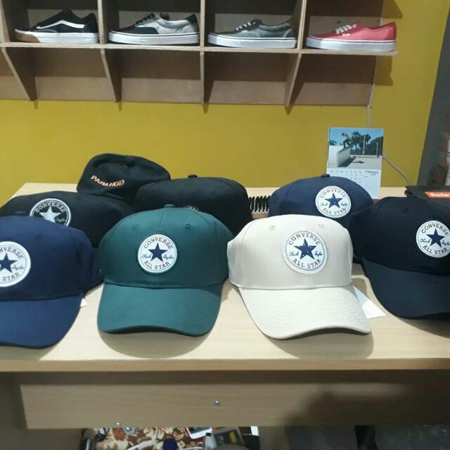 Topi Distro Topi Hits Topi Converse Adidas Kickout Jaring Fesyen Pria Aksesoris Di Carousell Menerima pesanan topi distro moq 50 pcs. topi distro topi hits topi converse adidas kickout jaring
