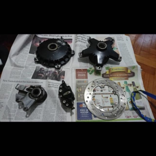 Vespa disc brake conversion, Motorcycles, Motorcycle Accessories on