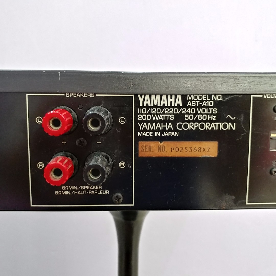 Yamaha AST-A10 Natural Sound Active Servo Processing Power Amplifier  Hobbies  Toys, Music  Media, Music Accessories on Carousell