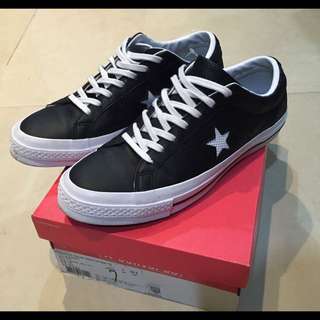Converse one star 1970 復刻 黑白 皮革