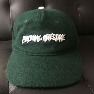 fucking awesome 羊毛六片帽 深綠