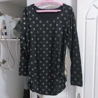Dotted pullover from Japan