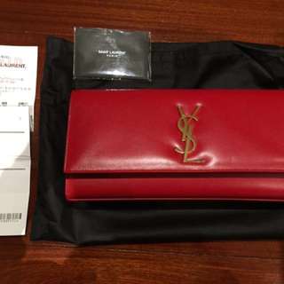 Authentic YSL Saint Laurent Classic Monogram Clutch