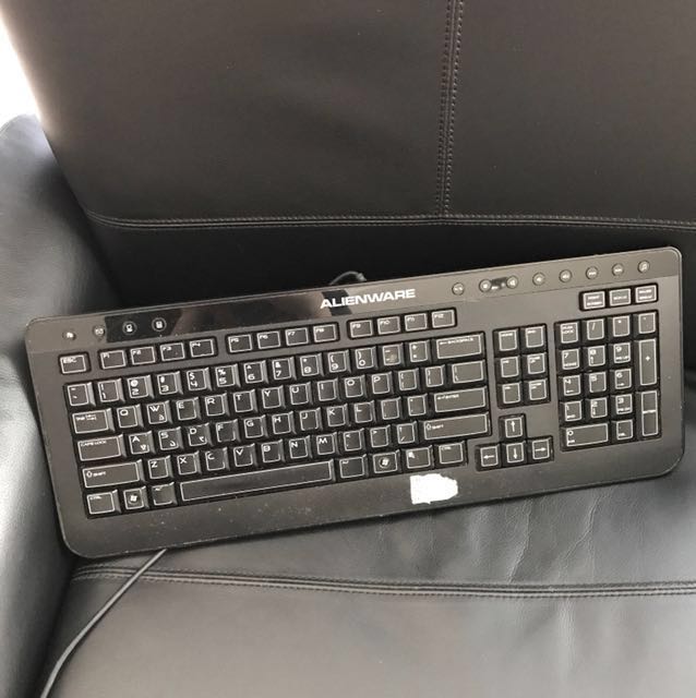 Alienware keyboard, Computers & Tech, Parts & Accessories, Computer ...