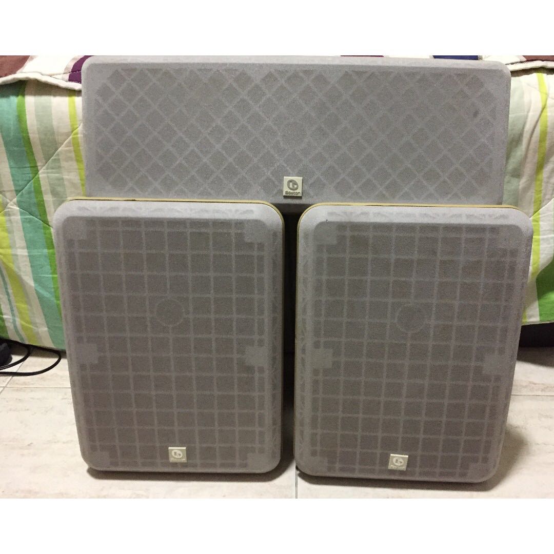 Boston Acoustics Hs 60 Horizon Bookshelf Speakers And Hs 225