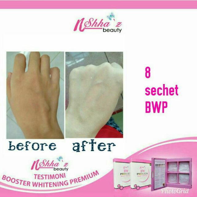 BW whitening booster premium Formulated in Korea