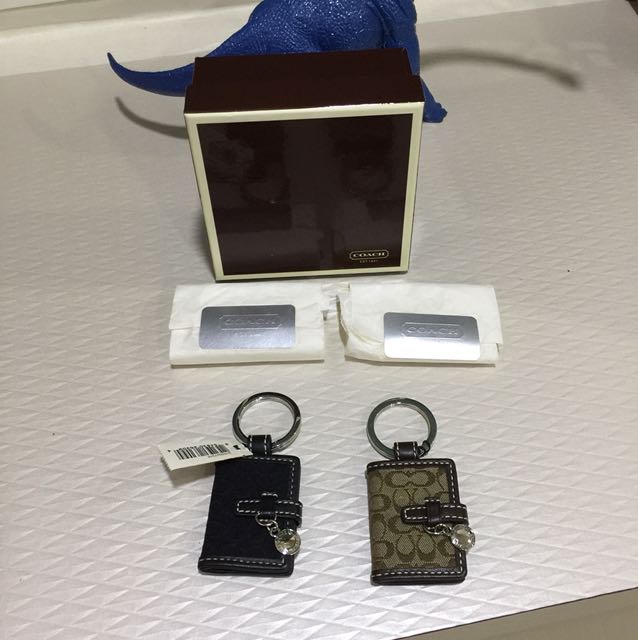Coach key ring with photobook, Luxury, Accessories on Carousell