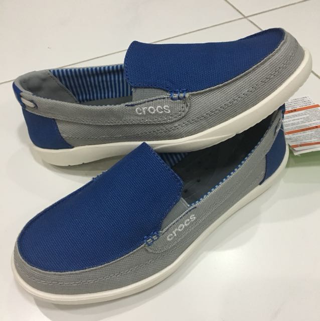 crocs canvas loafer womens
