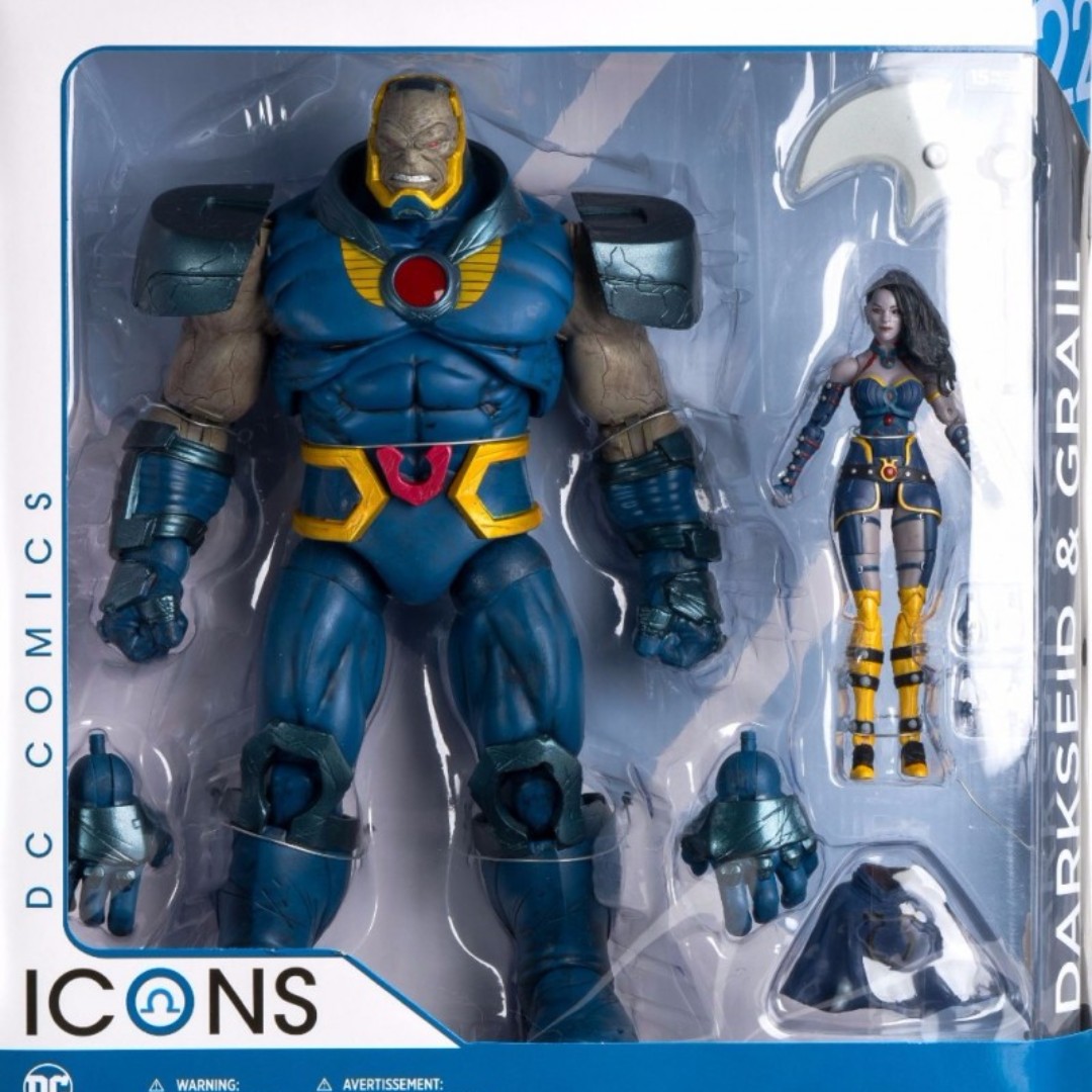 DC Icons Series Darkseid & Grail Action Figure #22