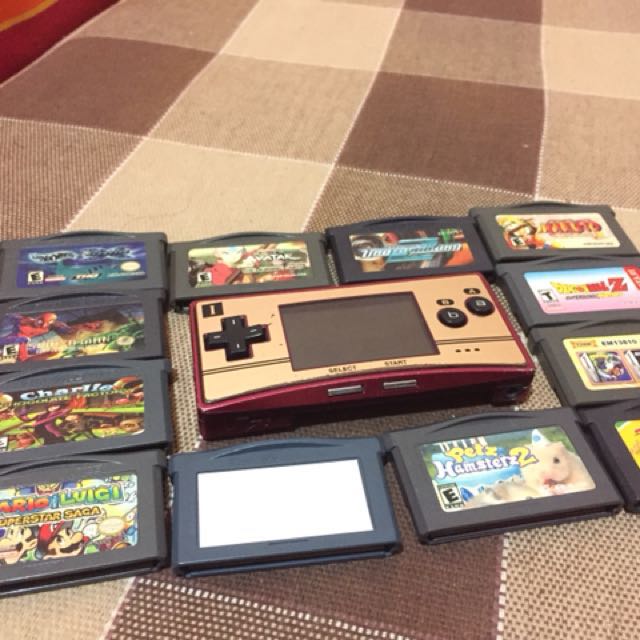 Gameboy Micro Super Mario Bros 20th Anniversary Video Gaming