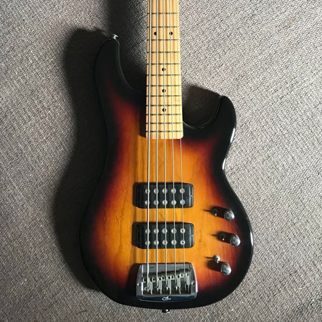 G L L2500 Tribute 5 String Bass Rare Music Media Music Instruments On Carousell