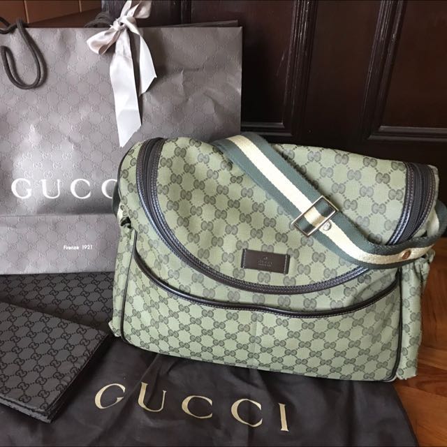 Gucci Diaper Bag, Luxury, Bags & Wallets on Carousell